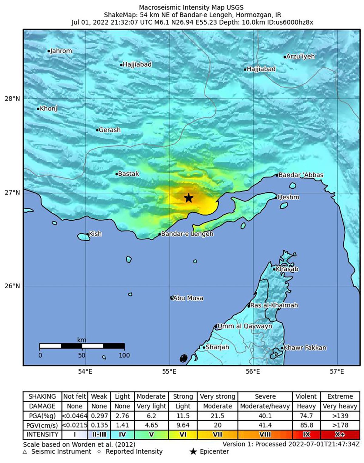 Najmanje troje poginulih u potresu magnitude 6.1 u Iranu