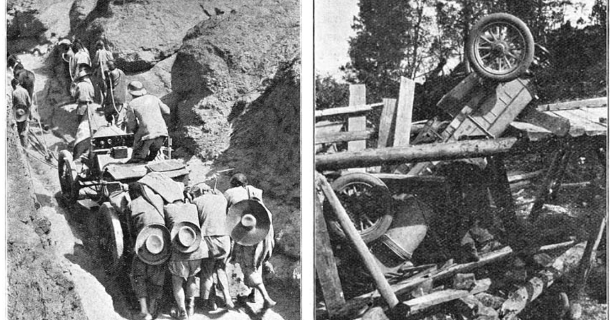 Bez cesta i karata. Priča o ludoj utrci od Pekinga do Pariza iz 1997. godine
