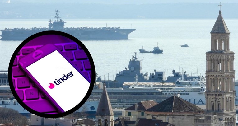 Tinder je eksplodirao: Američki mornari u Splitu traže cure za zabavu, ali i dečke
