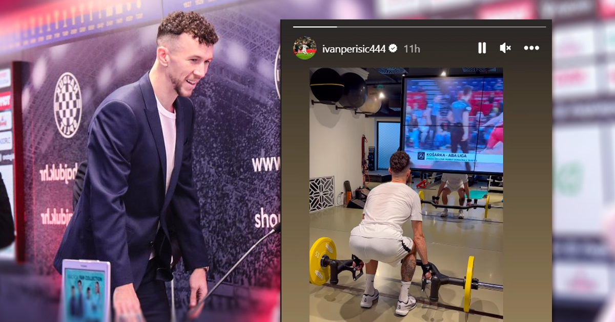 Perišić se oglasio iz Beograda. Evo što radi i s kim trenira
