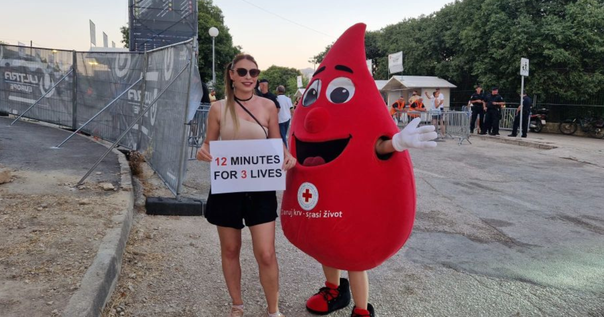 Ova maskota u Splitu oduševila je posjetitelje Ultre