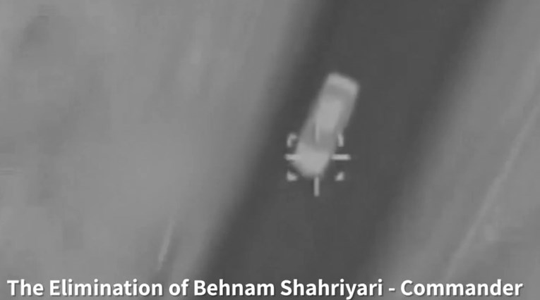 VIDEO Izrael objavio snimku likvidacije zapovjednika u Iranskoj revolucionarnoj gardi