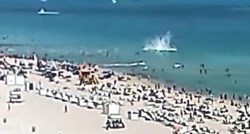 VIDEO Helikopter u Miamiju se srušio u ocean nekoliko metara od kupača