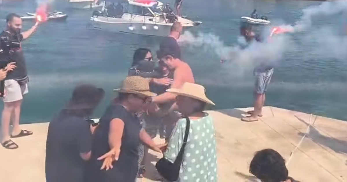 VIDEO Stjepan Lukšić preplivao 100 km oko Brača za oboljele od raka