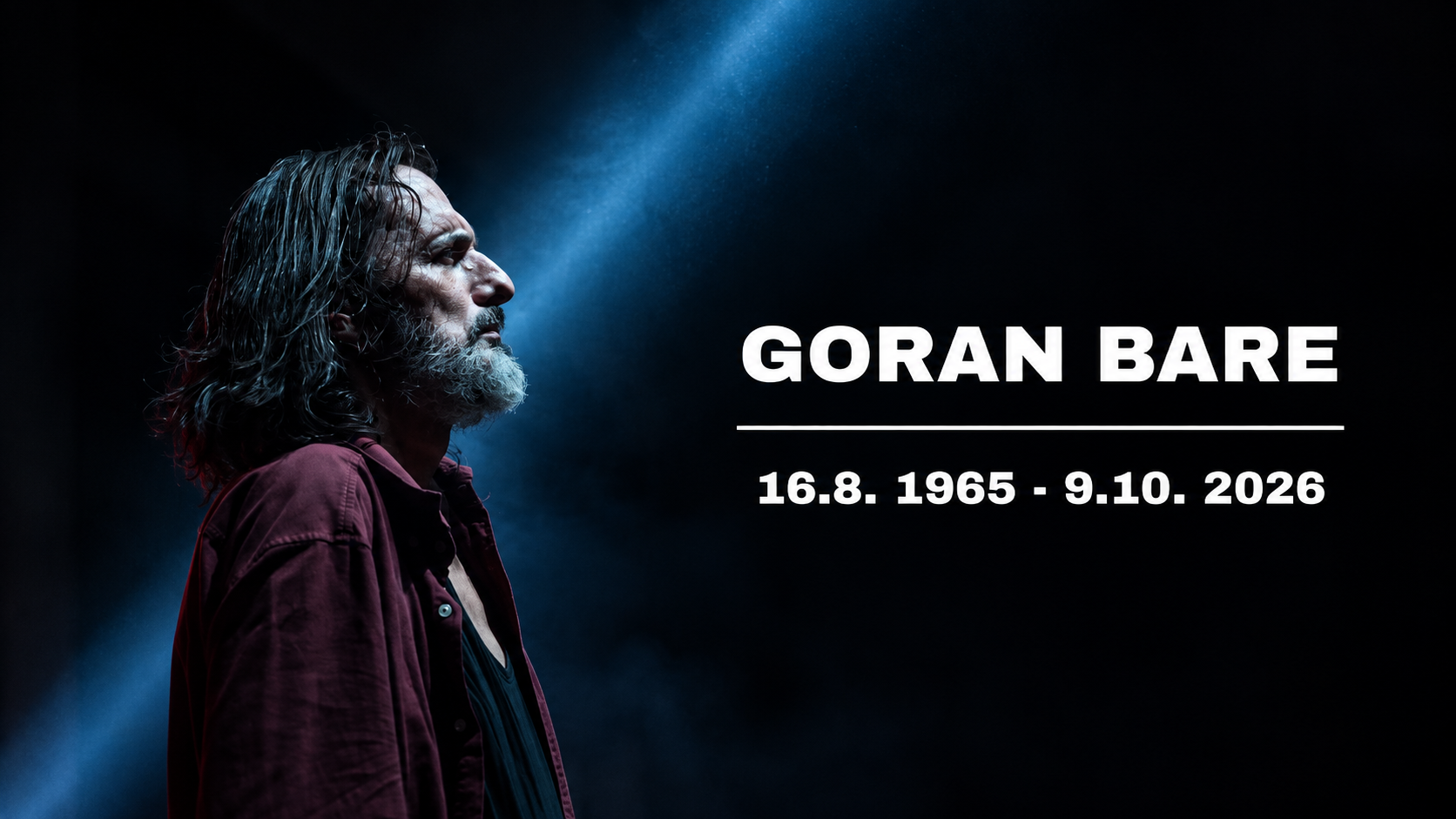 Umro je Goran Bare