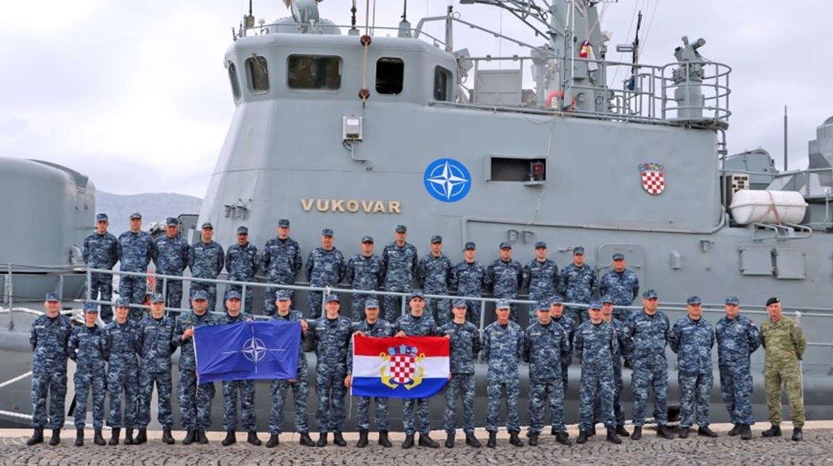 Raketna topovnjača Hrvatske ratne mornarice krenula na NATO operaciju u Mediteranu
