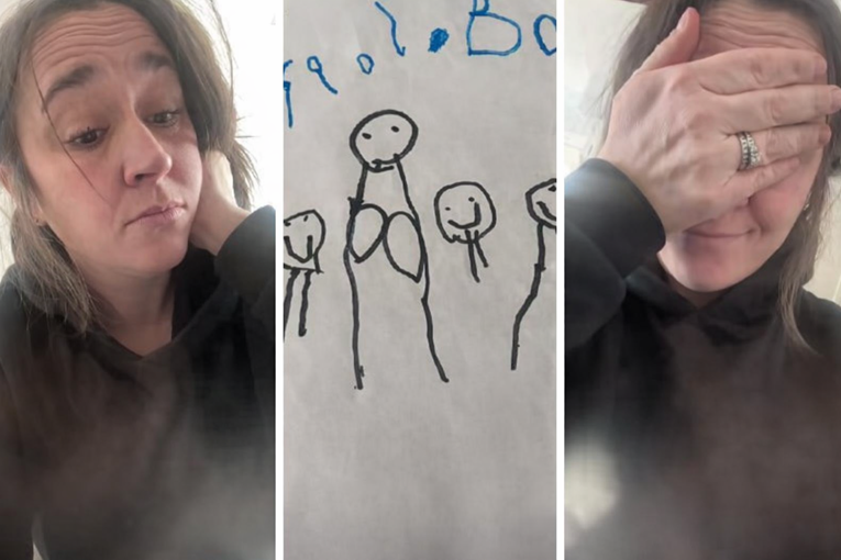 Sin (4) nacrtao obitelj, urnebesni detalj na mami nasmijao je internet