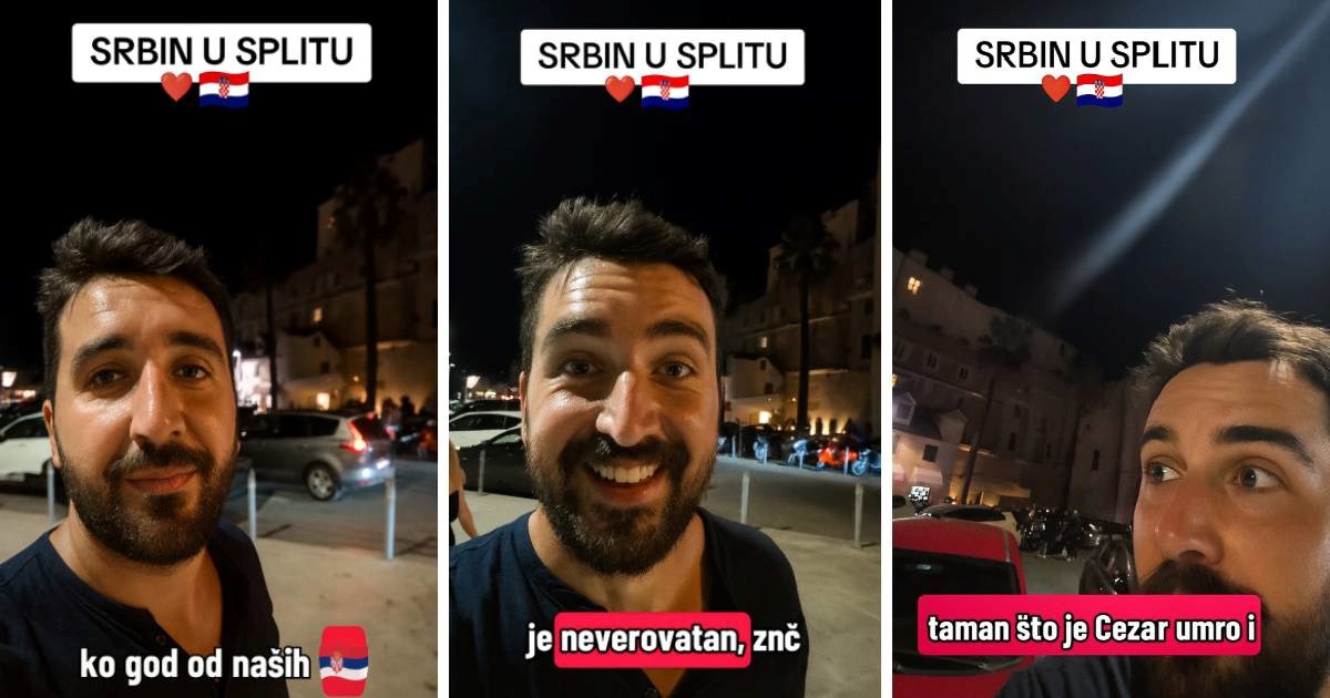 Srbin prvi put posjetio Split. Njegovi opisi su totalni hit 😀
