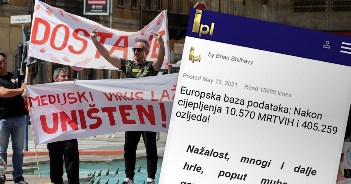 Antivakseri tvrde da je od cjepiva u EU umrlo više od 10.000 ljudi. Naravno da nije