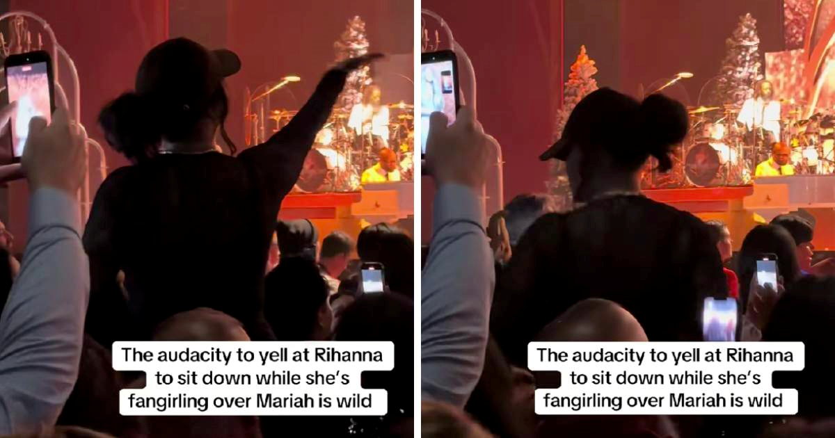 Rihanna plesala na koncertu Mariah Carey, ljudi joj se derali da im zaklanja pogled