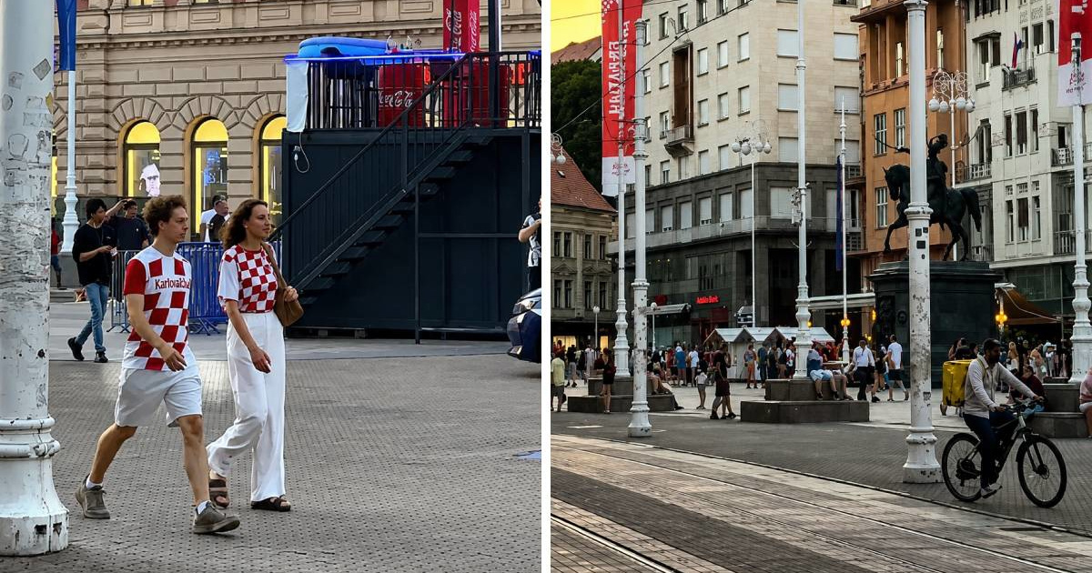 VIDEO Pogledajte atmosferu u Zagrebu dva sata prije početka utakmice