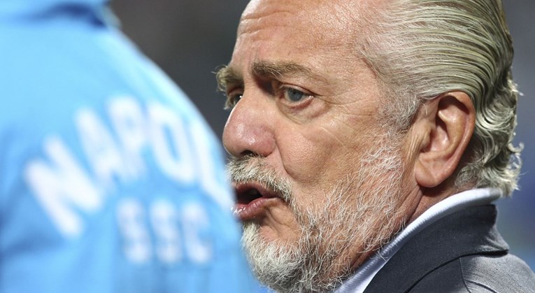 Gazda Napolija prozvao FIFA-u i UEFA-u: "Za sve smo krivi mi, stari idioti"