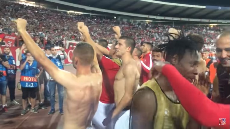 VIDEO Ovako je sinoć bilo na Marakani: Igrači slavili s Delijama nakon utakmice