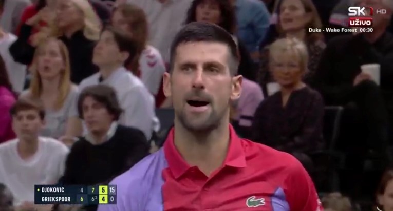 Bijesni Đoković opsovao gledatelje. Nije teško pročitati s usana što im je rekao