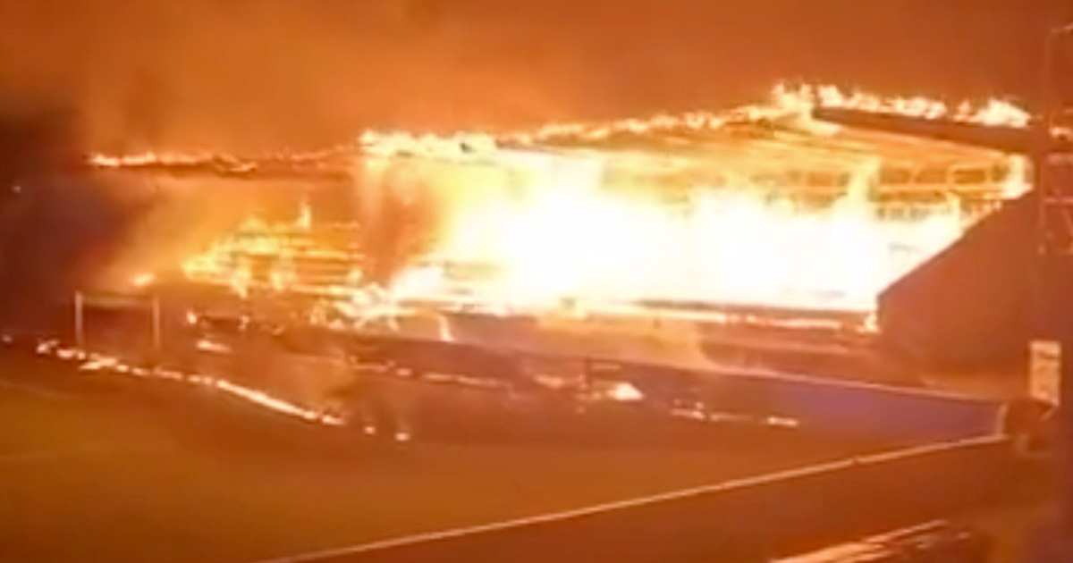 VIDEO Finski klub ispao iz lige pa mu izgorio stadion. Maloljetnik izazvao požar