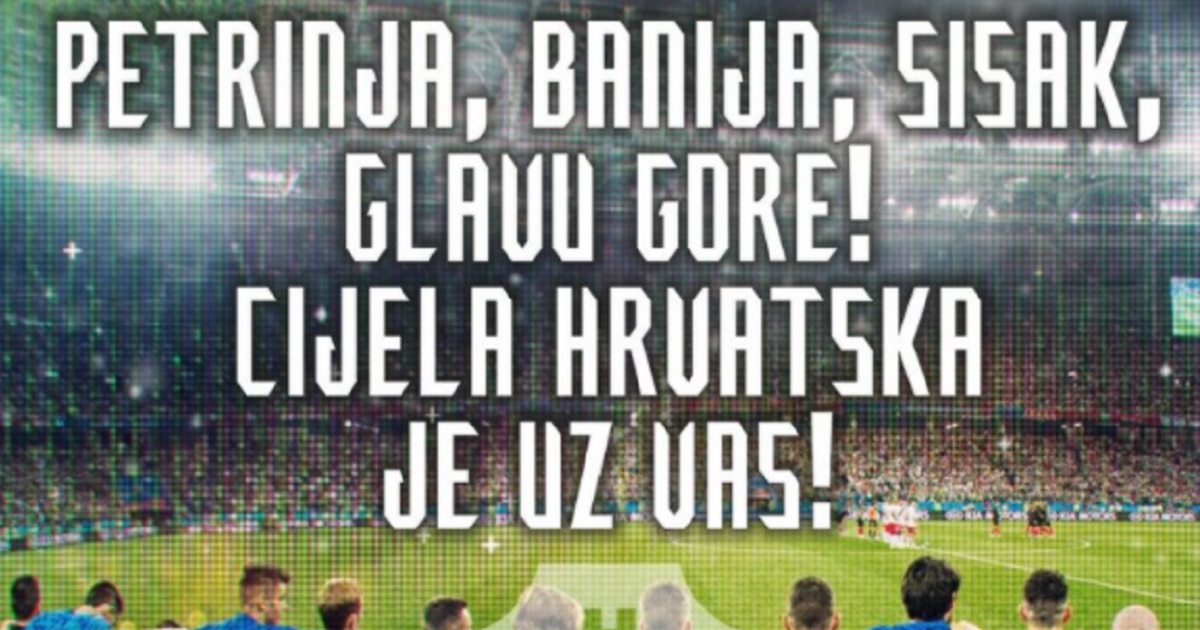 HNS: Hrvatska stoji uz Petrinju, Baniju i Sisak