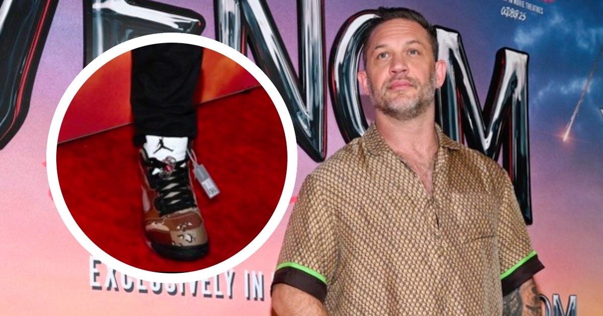 Tom Hardy nije uklonio etiketu sa svojih rijetkih Air Jordanica