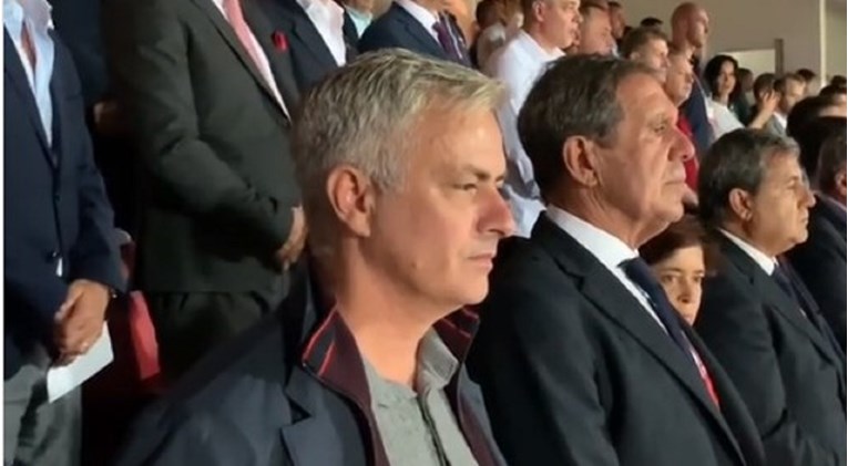 VIDEO Mourinho na Marakani gledao poraz Srbije