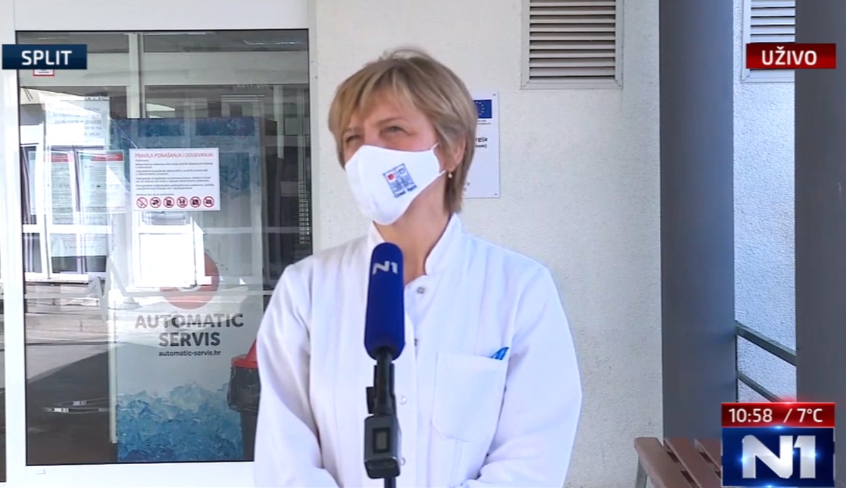 Splitska doktorica: Na respiratoru su osobe  ’60. i ’70. godište bez komorbiditeta