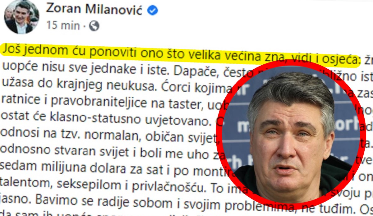 Milanović: Hollywood nije stvaran, boli me uvo za "žrtve" na putu do milijunske gaže