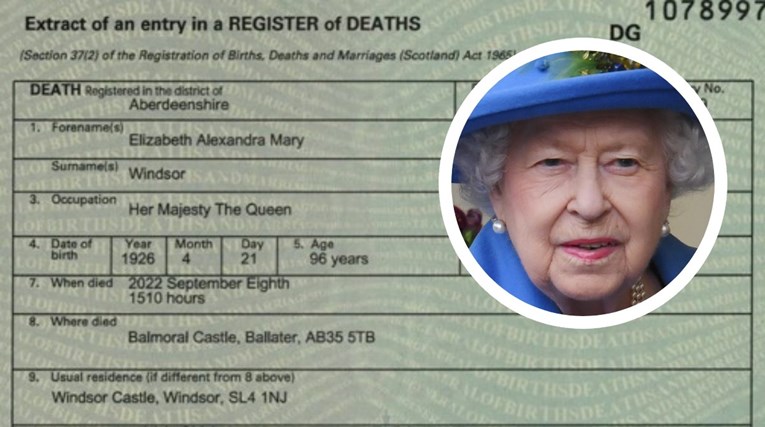 Detalj smrtnog lista Elizabete II. zaintrigirao internet: "To joj je zanimanje?"