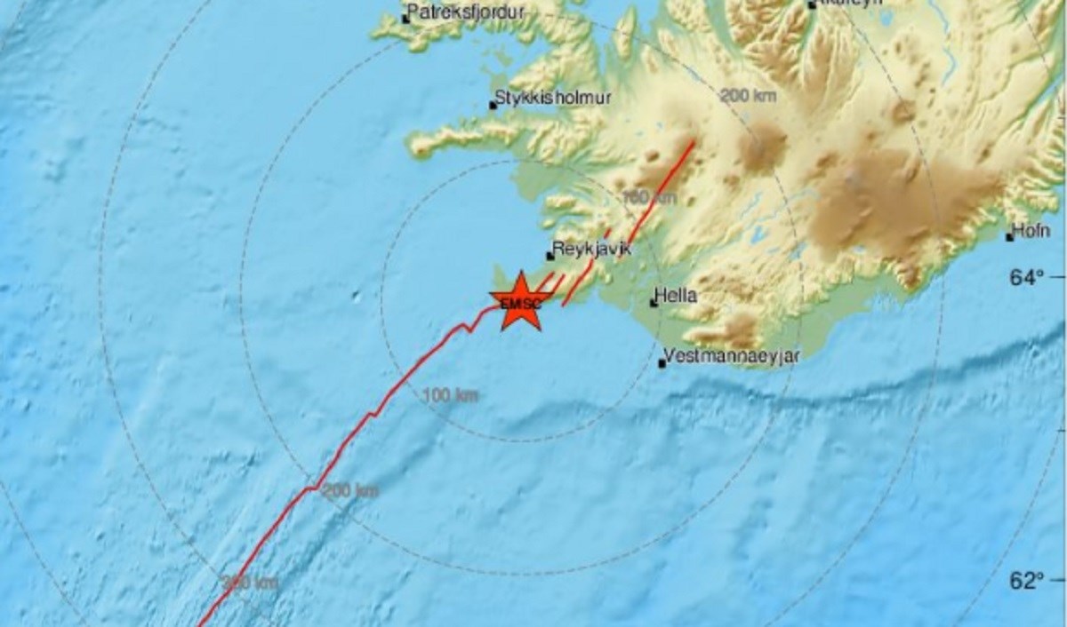 Na Islandu više potresa, jedan je snage 5.6 po Richteru