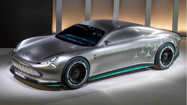 Mercedes predstavio Vision AMG, sportski coupe koji može i protiv Porsche Taycana