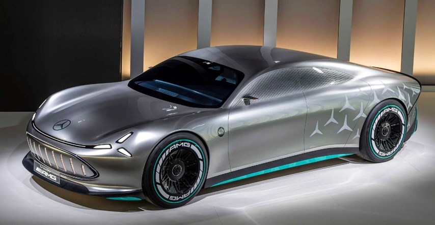 Mercedes predstavio Vision AMG, sportski coupe koji može i protiv Porsche Taycana