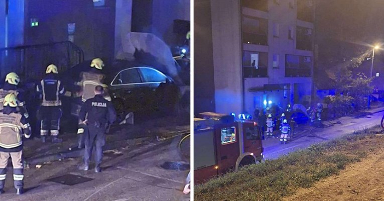 Na Kajzerici se zapalio Audi. "Čulo se kao bomba"