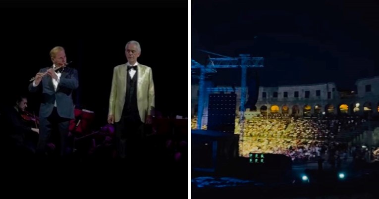 Andrea Bocelli održao drugi koncert u pulskoj Areni