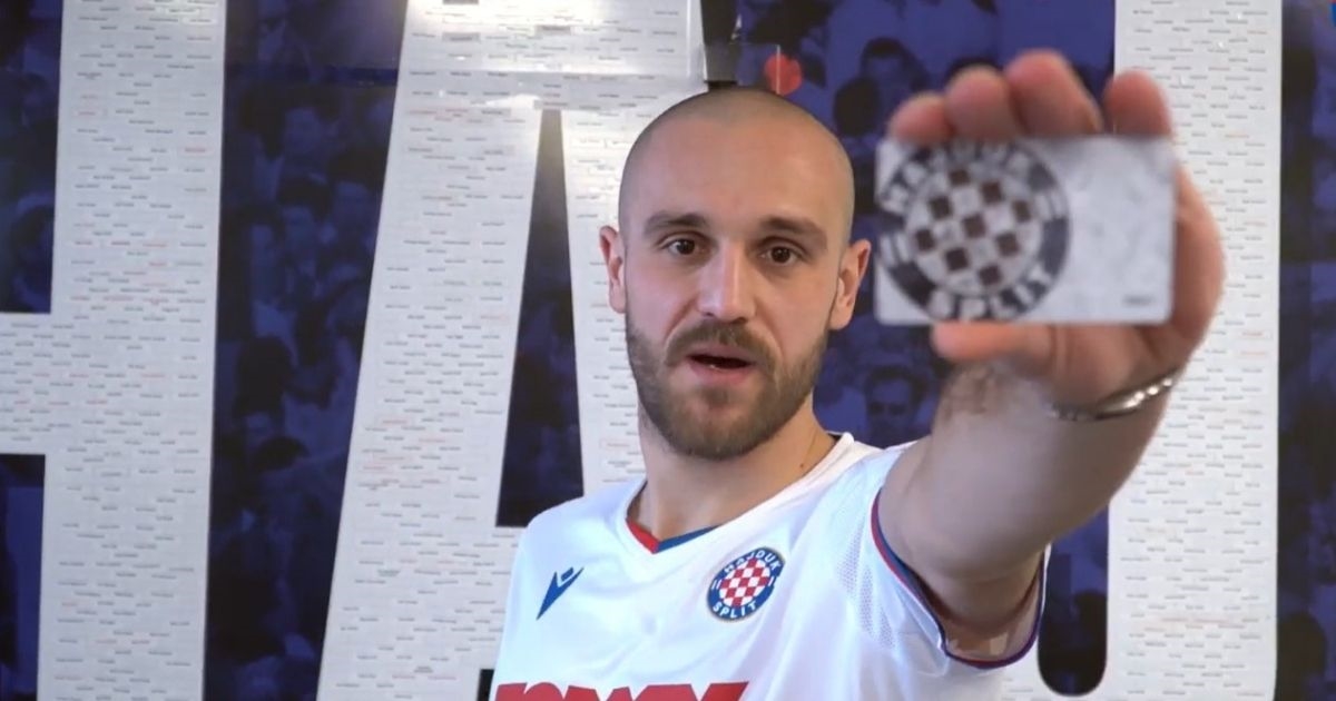 Hajduk dočekao novog igrača: Dobrodošao, Lukas