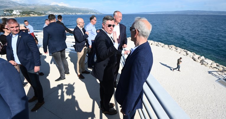 Milanović obišao Žnjanski plato pa popio kavu s vodstvom Splita