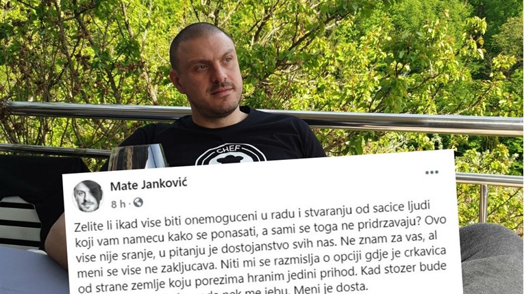 Mate Janković: Ovo više nije sranje, u pitanju je dostojanstvo svih nas