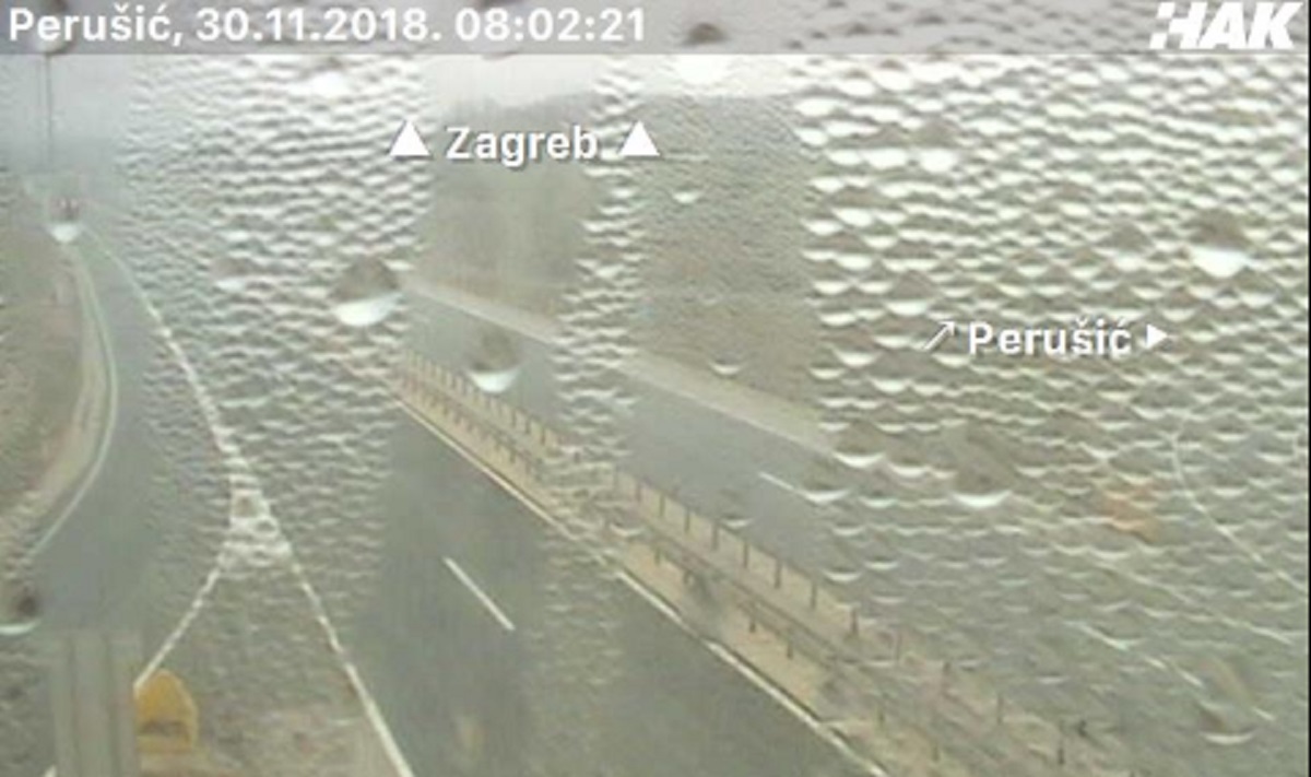 Magla, jak vjetar i poledica na cestama