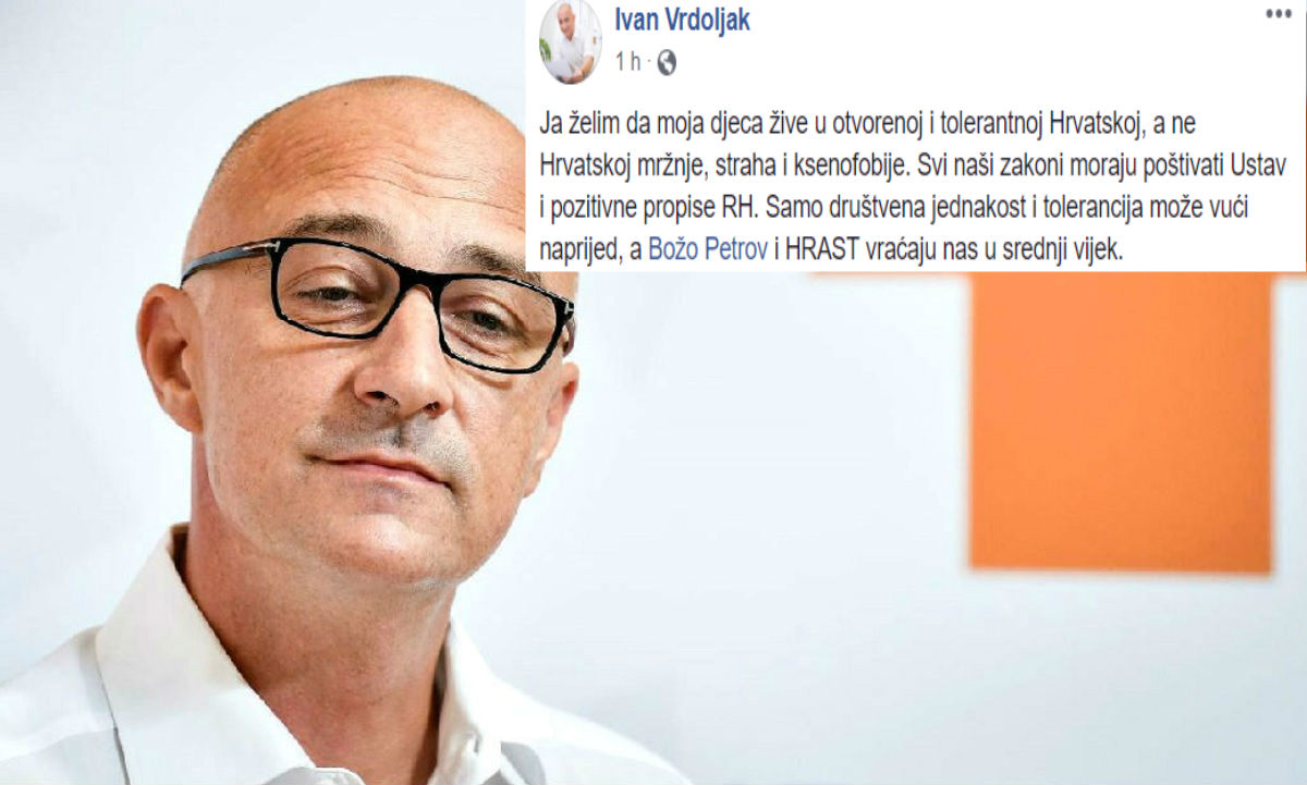 Petrov izjavom o udomljavanju naljutio Vrdoljaka: "Vraća nas u srednji vijek"