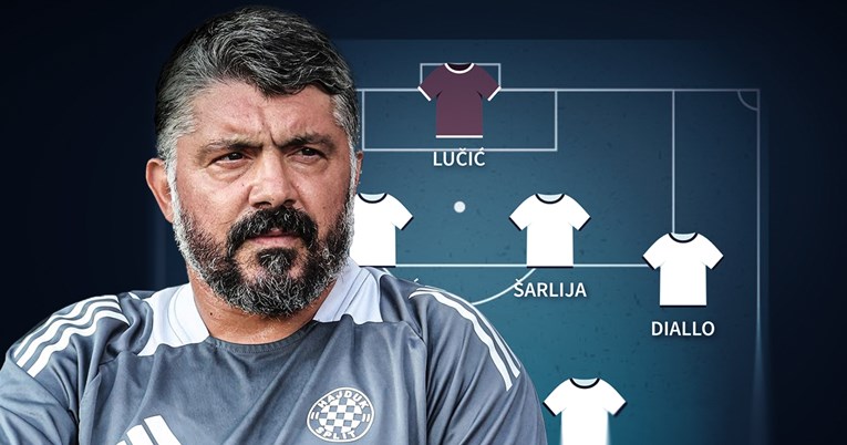 Gattuso iznenađuje taktičkim potezom? Ovako bi Hajduk mogao večeras izgledati