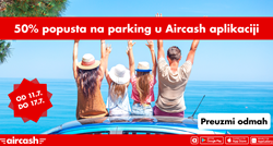 Plaćajte parking u cijeloj Hrvatskoj u pola cijene uz Aircash