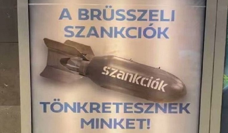 EU osudila Orbanove plakate: Neprimjereno je sankcije Rusiji uspoređivati s bombama