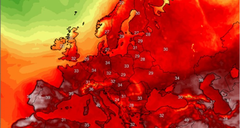 Val ekstremne vrućine za vikend stiže u Europu. Hoće li pasti rekord iz 1977.?