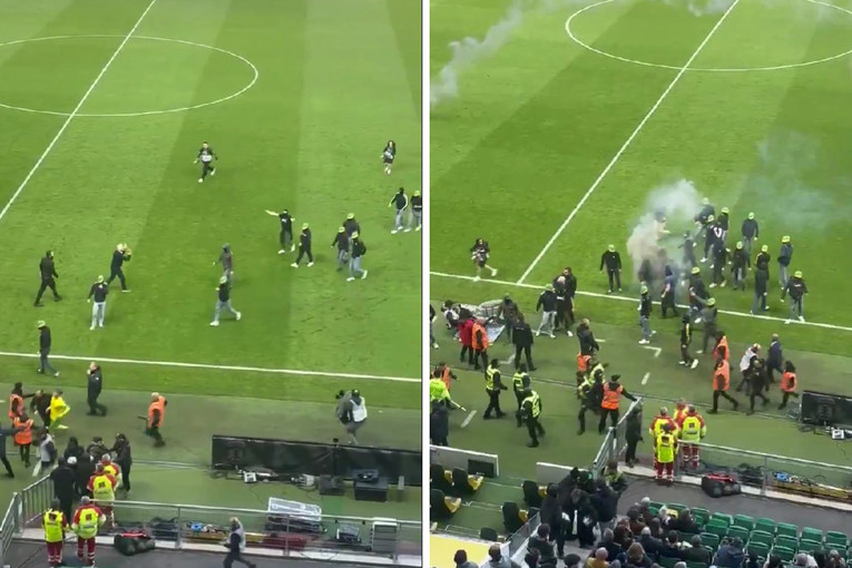 Pogledajte kako su Halilhodžića razdvajali od navijača. Sam je krenuo na njih