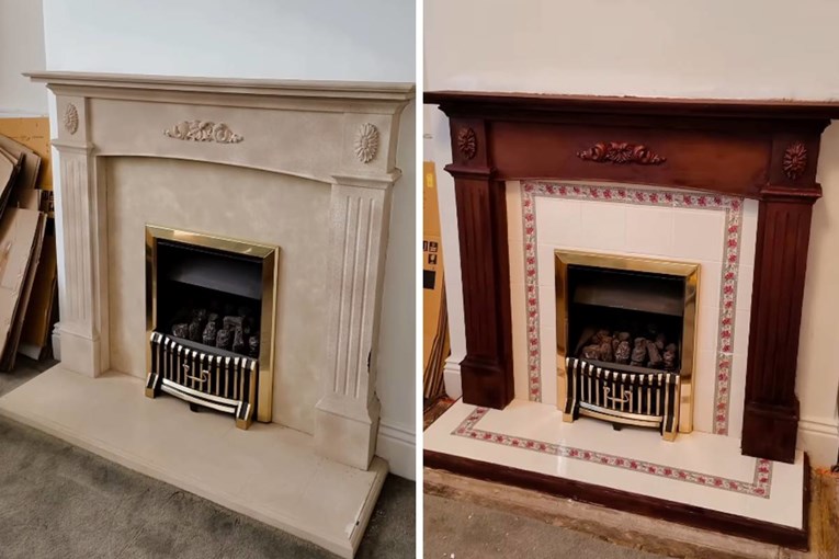 Renovirala je kuću iz 1903. pa pronašla "blago" ispod boje na kaminu