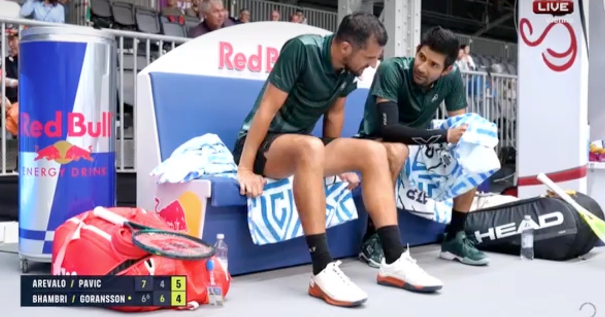 VIDEO Mate Pavić zbog ozljede predao meč. Nije mogao ni servirati od bolova