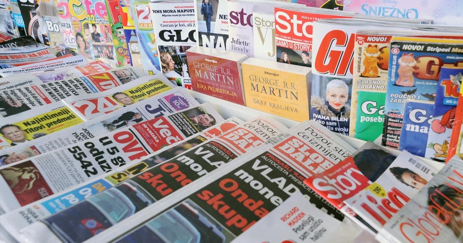 Država će plaćati dostavljanje novina na kioske