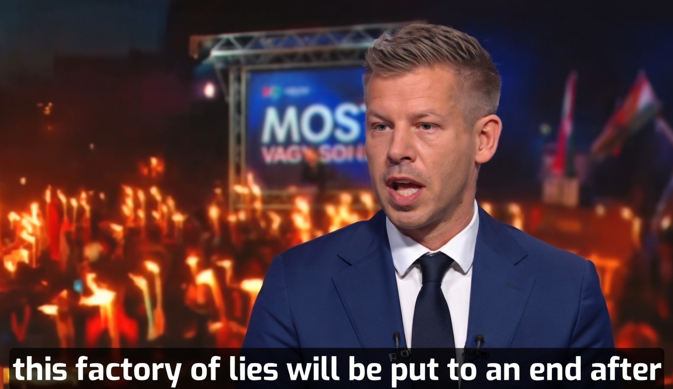 VIDEO Ovako je Magyar na javnoj televiziji rekao: "Dolazi kraj ovoj tvornici laži"