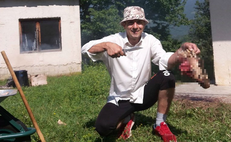 Ovo je poremećeni mudžahedin koji je jutros upucao i izbo čovjeka u BiH