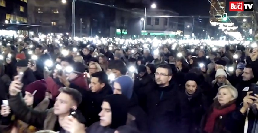 Tisuće Beograđana hodale u spomen na ubijenog Olivera Ivanovića