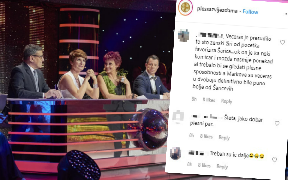 Gledatelje "Plesa" razljutila članica žirija: "Sramota. Vuče na namještaljku"