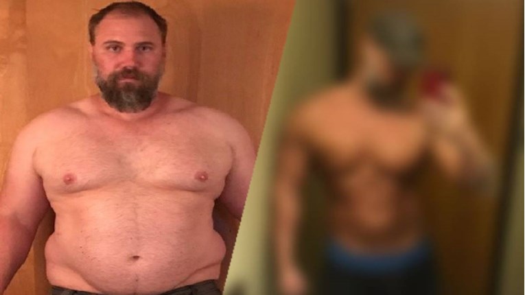 "Najzgodniji tata u ulici": U 150 dana uspio je skinuti čak 41 kg