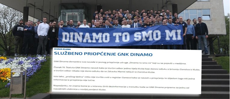 Dinamo: Nismo izbacili Mamića, on je član kluba