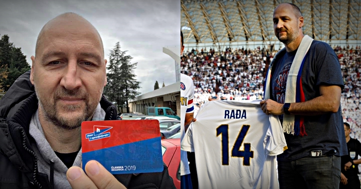 Rađa se učlanio u Hajduk: "Jebe se mene ko je predsjednik, nadzornik i ko igra"